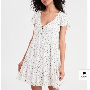 AMERICAN EAGLE FLORAL DRESS